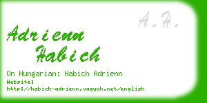 adrienn habich business card